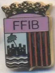 Балеарські О-ви,федерац.футболу (не-ФІФА1 ЕМАЛЬ/Balearic football federation pin