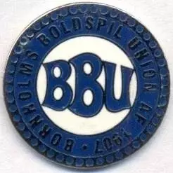 Борнхольм, федерація футболу (не-ФІФА)2 ЕМАЛЬ / Bornholm football federation pin