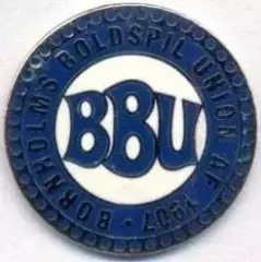 Борнхольм, федерація футболу (не-ФІФА)2 ЕМАЛЬ / Bornholm football federation pin