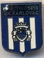 футбол.клуб Карловац (Хорватія)2 ЕМАЛЬ / NK Karlovac, Croatia football pin badge