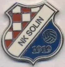 футбол.клуб Солін (Хорватія) ЕМАЛЬ / NK Solin, Croatia football enamel pin badge