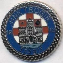 футбол.клуб Трогір (Хорватія) ЕМАЛЬ/HNK Trogir,Croatia football enamel pin badge