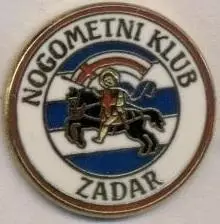 футбол.клуб Задар (Хорватія)2 ЕМАЛЬ / NK Zadar,Croatia football enamel pin badge