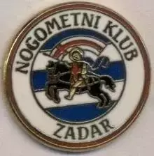 футбол.клуб Задар (Хорватія)2 ЕМАЛЬ / NK Zadar,Croatia football enamel pin badge