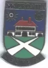 футбол.клуб Кроатія Сесветє (Хорватія)1 ЕМАЛЬ/Croatia Sesvete football pin badge