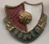 футбол.клуб Гонвед (Угорщина)1 ЕМАЛЬ /Budapest Honved,Hungary football pin badge