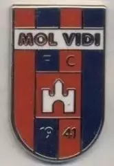 футбол.клуб МОЛ Віді (Угорщина) ЕМАЛЬ /MOL Vidi FC Fehervar,Hungary football pin
