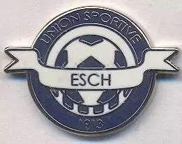 футбол.клуб Еш (Люксембург) ЕМАЛЬ / US Esch,Luxembourg football enamel pin badge