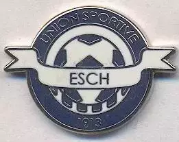 футбол.клуб Еш (Люксембург) ЕМАЛЬ / US Esch,Luxembourg football enamel pin badge