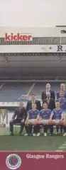 постер А4 футбол Рейнджерс (Шотландія) 2009 /Rangers FC,Scotland football poster