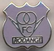футбольний клуб Роданж (Люксембург)1 ЕМАЛЬ /FC Rodange,Luxembourg football badge