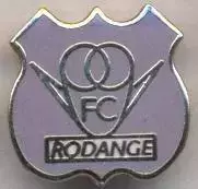 футбольний клуб Роданж (Люксембург)1 ЕМАЛЬ /FC Rodange,Luxembourg football badge