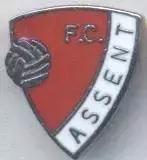 футбольний клуб Ассент (Бельгія) ЕМАЛЬ /FC Assent, Belgium football enamel badge