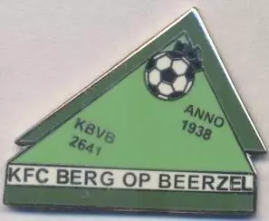 футбол.клуб Берг Оп,Бельгія ЕМАЛЬ/KFC Berg op Beerzel,Belgium football pin badge