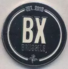 футбольний клуб Брюссель (Бельгія) ЕМАЛЬ /BX Brussels,Belgium football pin badge