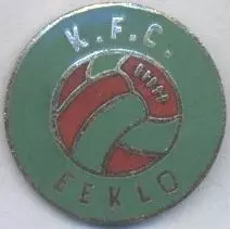 футбольний клуб Екло (Бельгія) ЕМАЛЬ / KFC Eeklo, Belgium football enamel badge