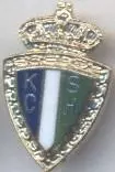футбол.клуб Хасселт (Бельгія)1 ЕМАЛЬ / KSC Hasselt,Belgium football enamel badge