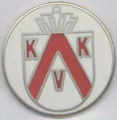 футбольний клуб Кортрейк (Бельгія)4 ЕМАЛЬ/KV Kortrijk,Belgium football pin badge