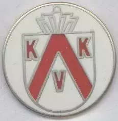 футбольний клуб Кортрейк (Бельгія)4 ЕМАЛЬ/KV Kortrijk,Belgium football pin badge