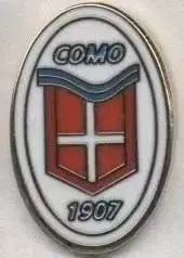 футбольний клуб Комо (Італія)1 ЕМАЛЬ / Como 1907,Italy football enamel pin badge