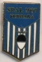 футбол.клуб СПАЛ Феррара (Італія)2 ЕМАЛЬ / SPAL Ferrara,Italy football pin badge