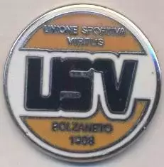 футбол.клуб Віртус Б.(Італія) ЕМАЛЬ/US Virtus Bolzaneto,Italy football pin badge