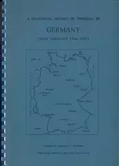 книга Німеччина ФРН підсумки чемп-тів історія /Germany football ch.ships history