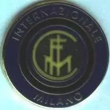 футбол.клуб Інтернаціоналє (Італія)1 ЕМАЛЬ / FC Inter, Italy football pin badge