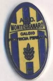 футбол.клуб Монтегранаро (Італія офіц. ЕМАЛЬ/ASD Montegranaro,Italy football pin