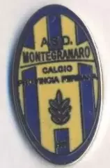 футбол.клуб Монтегранаро (Італія офіц. ЕМАЛЬ/ASD Montegranaro,Italy football pin