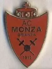 футбольний клуб Монца (Італія)2 ЕМАЛЬ / AC Monza,Italy football enamel pin badge