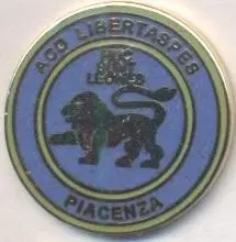футбол.клуб ЛібертаСпес (Італія) офіц. ЕМАЛЬ / LiibertaSpes, Italy football pin