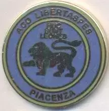 футбол.клуб ЛібертаСпес (Італія) офіц. ЕМАЛЬ / LiibertaSpes, Italy football pin