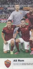 постер А4 футбол Рома (Італія) 2014 / AS Roma, Italy football team poster