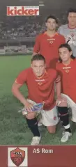 постер А4 футбол Рома (Італія) 2006 / AS Roma, Italy football team poster