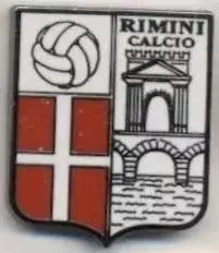 футбол.клуб Ріміні (Італія) ЕМАЛЬ /Rimini Calcio,Italy football enamel pin badge