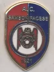 футбол.клуб Самбоніфачезе Італія ЕМАЛЬ/AС Sambonifacese,Italy football pin badge
