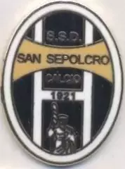 футбол.клуб Сан-Сеполькро (Італія) офіц. ЕМАЛЬ / San Sepolcro,Italy football pin