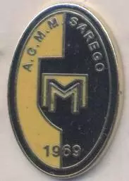 футбол.клуб Сарего (Італія) офіц. ЕМАЛЬ/ACMM Sarego ASD,Italy football pin badge