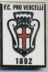 футбол.клуб Про Верчеллі (Італія1 ЕМАЛЬ/FC Pro Vercelli,Italy football pin badge