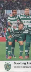 постер А4 футбол Спортінг (Португалія) 2014 /Sporting C.Portugal football poster
