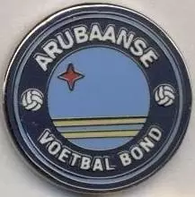 Аруба,федерація футболу3 ЕМАЛЬ /Aruba football union federation enamel pin badge
