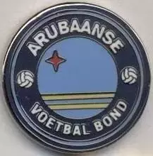 Аруба,федерація футболу3 ЕМАЛЬ /Aruba football union federation enamel pin badge