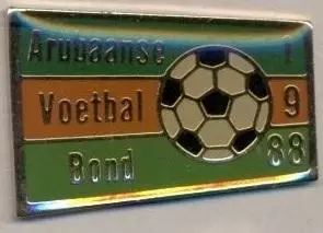 Аруба, федерація футболу,офіц. важмет /Aruba football union federation pin badge
