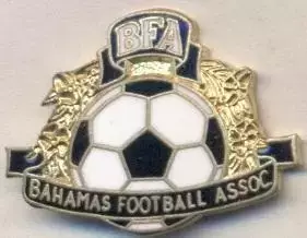 Багамські Острови, федерація футболу,№1 ЕМАЛЬ /Bahamas football federation badge