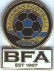 Багамські Острови,федерація футболу3 ЕМАЛЬ/Bahamas football federation pin badge