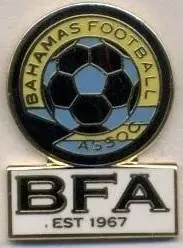 Багамські Острови,федерація футболу4 ЕМАЛЬ/Bahamas football federation pin badge