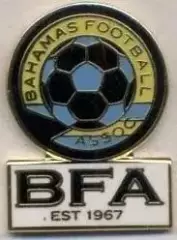 Багамські Острови,федерація футболу4 ЕМАЛЬ/Bahamas football federation pin badge