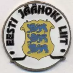 Естонія, федерація хокею, важмет / Estonia ice hockey assn. federation pin badge