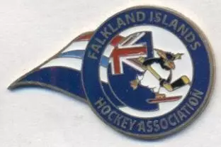 Фолкленди, федерація хокею важмет/Falkland ice hockey assn. federation pin badge